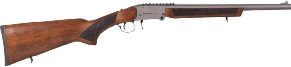 Gforce Arms GFTXP4020T GFTXP  400 Legend 1rd 20" Tactical Gray Steel Barrel, Tactical Gray Cerakote Picatinny Rail Steel Receiver, Fixed Walnut Wood Stock