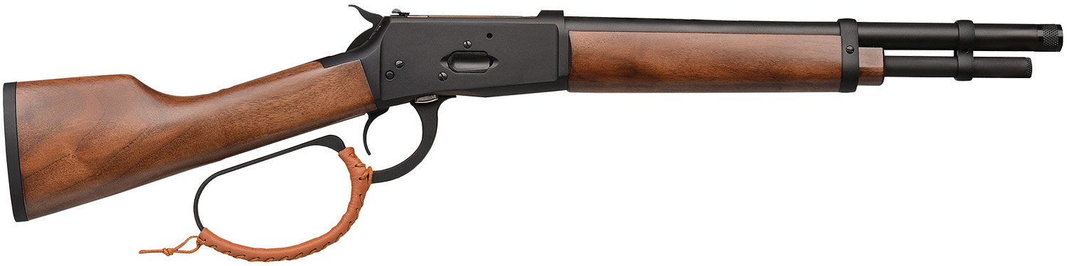 Gforce Arms GFLVR357P Saddlehorn  357 Mag 5+1 12" Black Threaded Barrel & Receiver, Turkish Walnut Stock & Forend, Thread Protector
