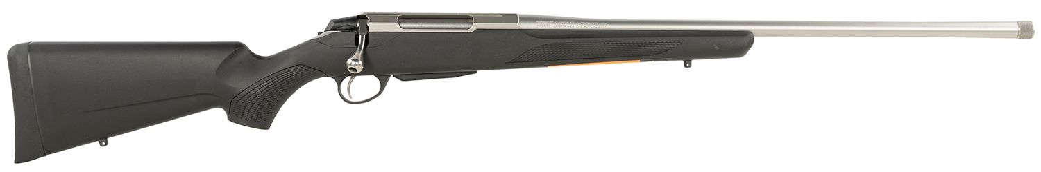 Tikka JRTXB31220MT T3 Lite Full Size 223 Rem 3+1 22.40" Stainless Threaded Barrel, Drilled & Tapped Stainless Steel Receiver, Fixed Black Synthetic Stock, Right Hand