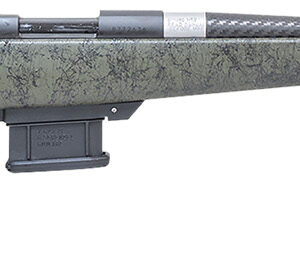 Howa HCE6ARCGRN 1500 Carbon Elevate 6mm ARC 20" Carbon Fiber Wrapped Threaded Barrel, Black Drilled & Tapped Steel Receiver, Fixed Stocky's OD Green w/Black Webbing Synthetic Stock, Right Hand
