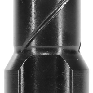 Huxwrx 2291 3-Lug Muzzle Device 9mm Fits 1/2"x28 Black