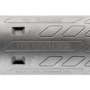 B&T Firearms SD-556SRBS-SC-TI Print-XH RBS SC  5.56 1.70" Gray Anodized Titanium