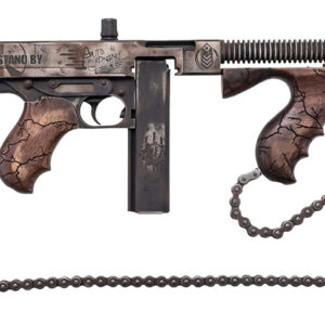 Thompson T150DC8 1927A-1 Wastelander .45 Cal 50+1 18" Finned Barrel, Aluminum Receiver, Fixed Stock