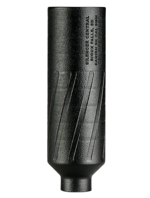 Banish(Silencer Central) 100000111180 Banish 9K 9mm 1.30" Black Titanium
