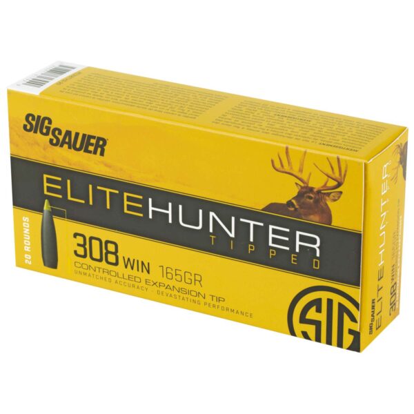 SIG SAUER ELITE HUNTER 308WIN 165GR 20RD BX - Image 2