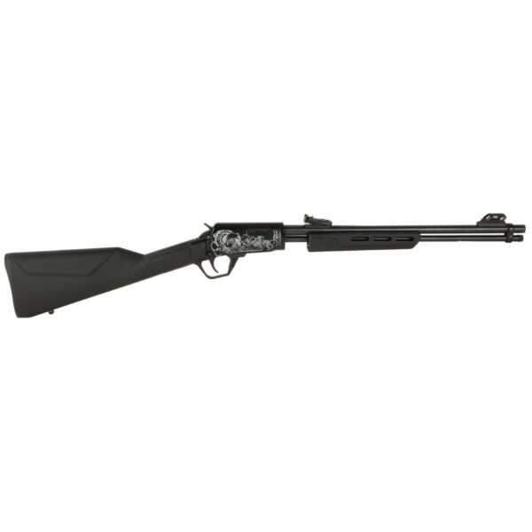 ROSSI GALLERY 22LR RFL 18" 15RD BLK ENGRAVED TRKY EDITION - Image 3