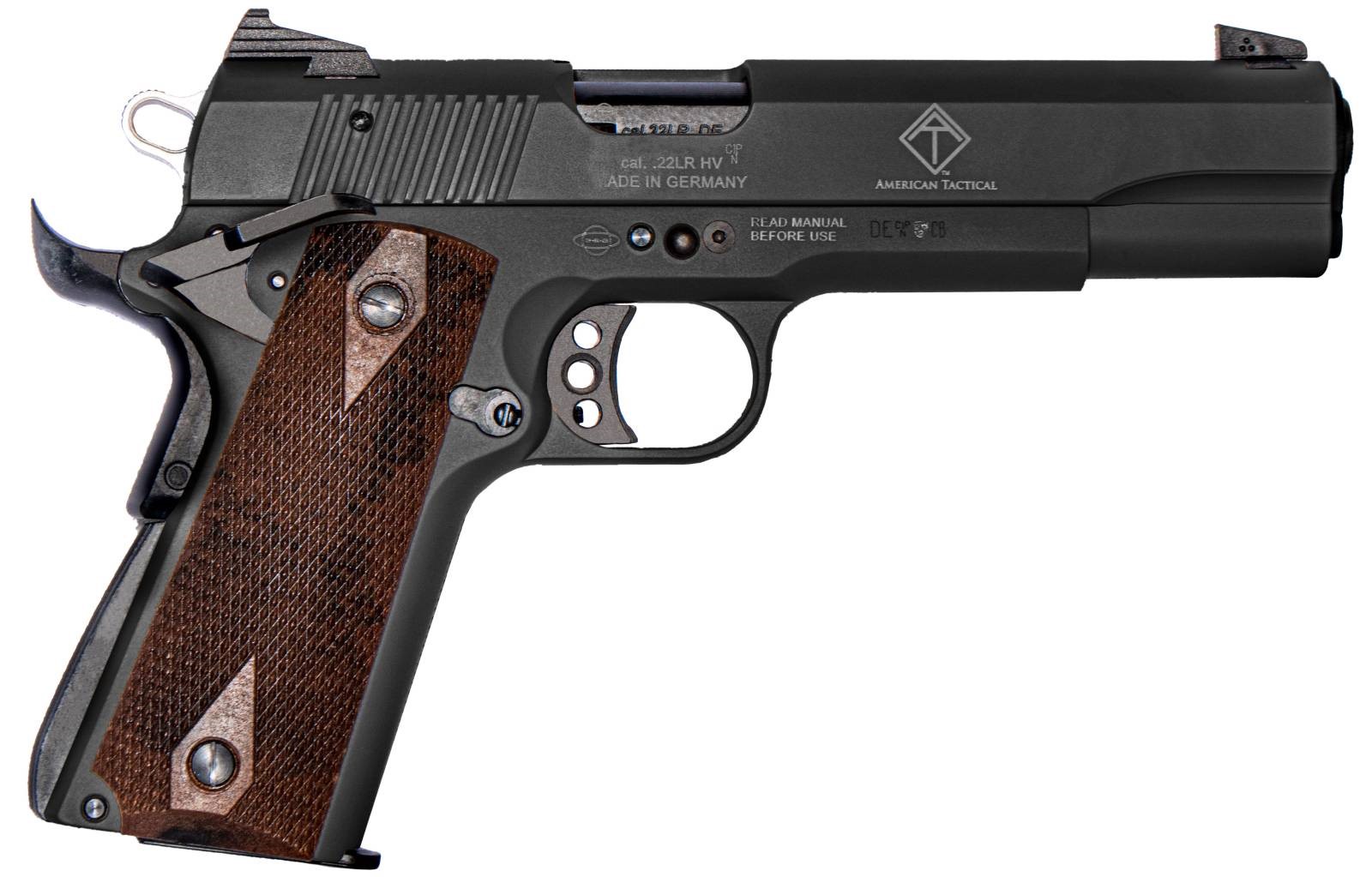 AMERICAN TACTICAL INC GSG M1911 22LR BL/WD 5" 15+1