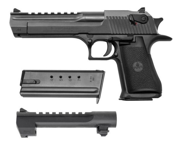 DESERT EAGLE .50AE MARK XIX 6" W/44 MAG BRL MADE IN ISRAEL