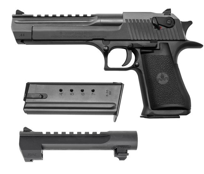 DESERT EAGLE .50AE MARK XIX 6" W/44 MAG BRL MADE IN ISRAEL