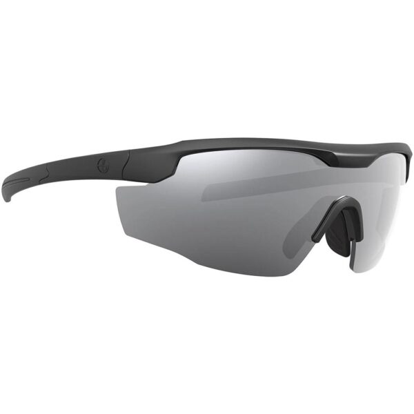 Leupold Sentinel Sunglasses Matte Black Shadow Grey Flash