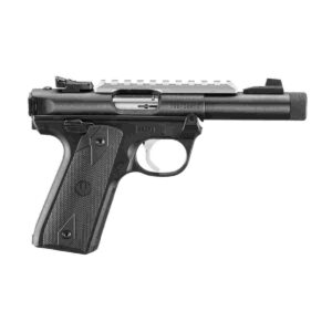 Ruger Mark IV 22/45 Handgun .22 LR 10rd Magazines(2) 4.40'' Threaded Barrel  Picatinny Rail.