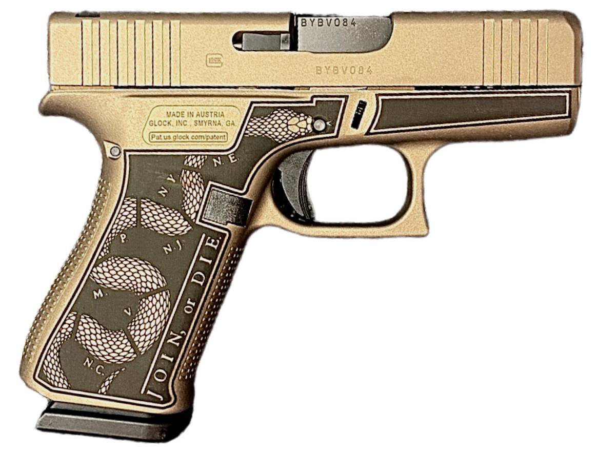 SHARK COAST TACTICAL G43X REVOLUTION SLIDE & FRAME 9MM PSTL