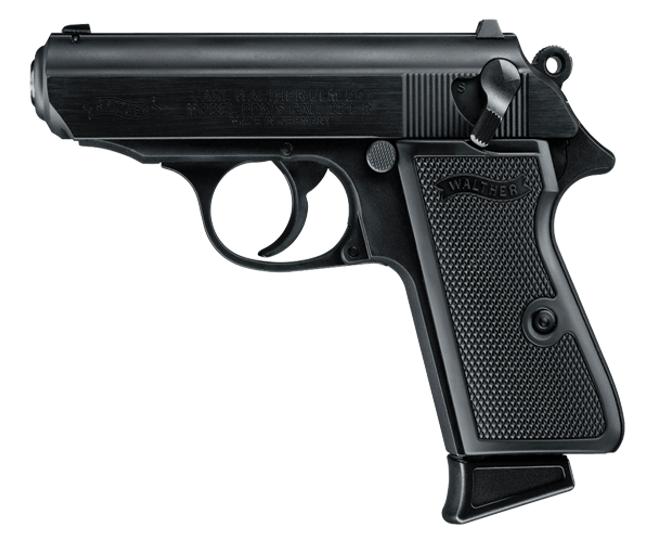 WALTHER PPK/S 22LR PSTL BLK 10RD MAG