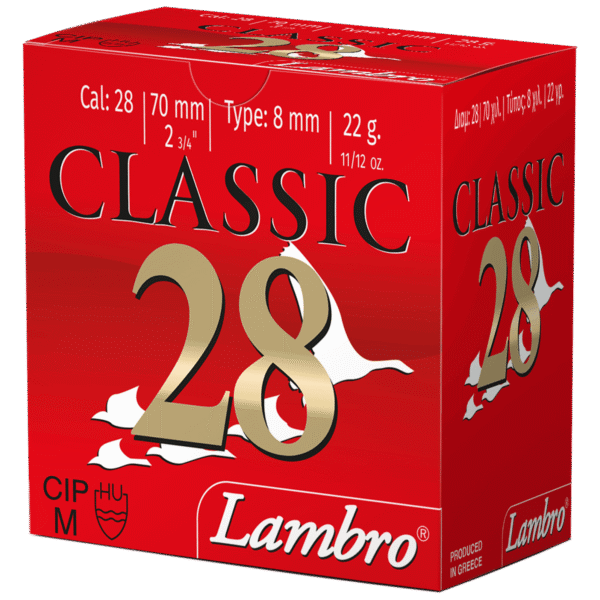 LAMBRO 28G 2-3/4" 11/12OZ #8SHT 25RD/250RDS