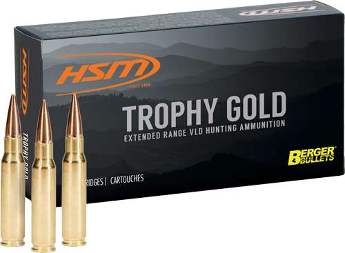 HSM 270 WBY BERGER 130G MATCH HUNTING 20RD BOX 20 BOXES PER CASE