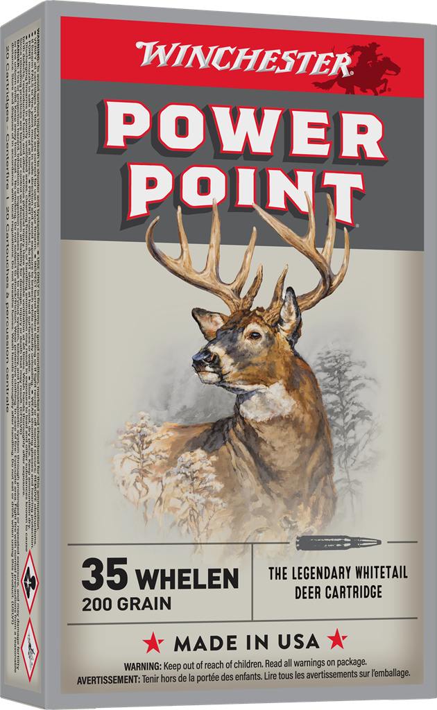 WINCHESTER POWER POINT 35 WHELEN 200G 20RD BX 200RD CASE