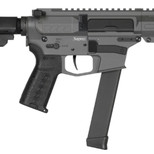 CMMG PISTOL, BANSHEE, MKGS, 9MM, 5", TUNGSTEN W/ADJ RIP BRACE