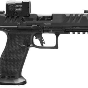 WALTHER PDP FS PROFESSIONAL ACRO 9MM 4.5" BLK 3-18RDS FLARED MAGWELL