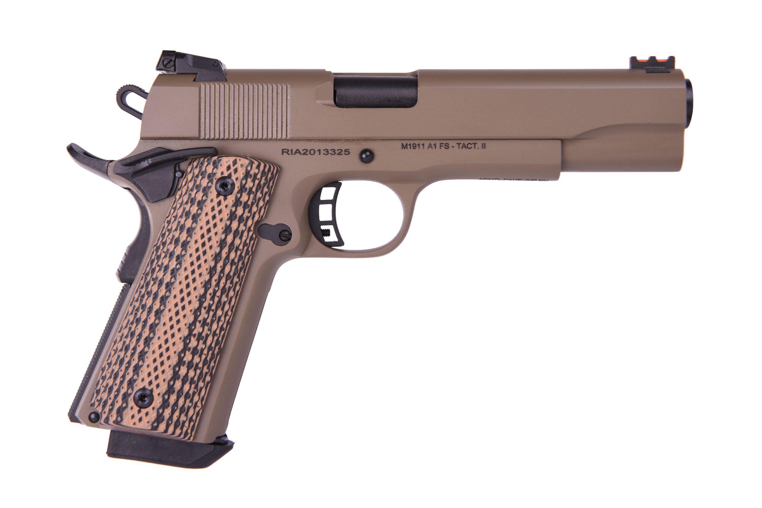 ROCK ISLAND ARMORY ROCK ULTRA FS 10MM FDE/BRWN 5"