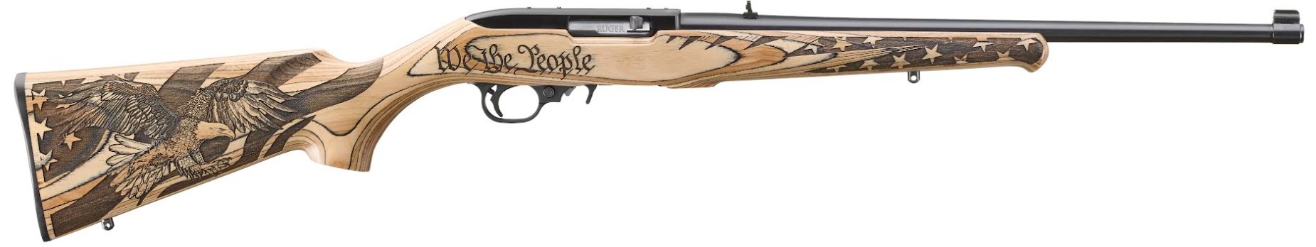10/22 22LR We The People 18.5" Blk/Nat 10-rd TALO