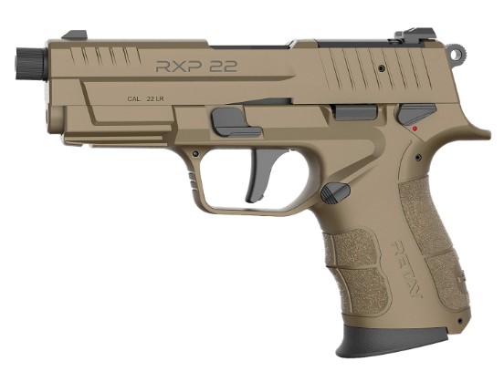 RXP22 .22LR 4" TB OR Blk/FDE (2)13-rd