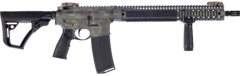 DDM4 V9 5.56 16" Limited Crocodile/Blk Pic 32-rd