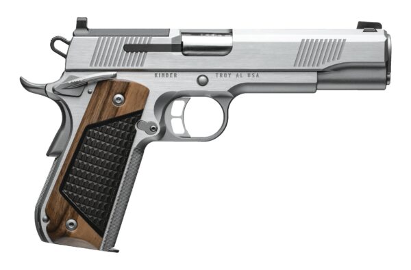 Stainless 45 ACP 5" OR SS/Wood G10 7rd