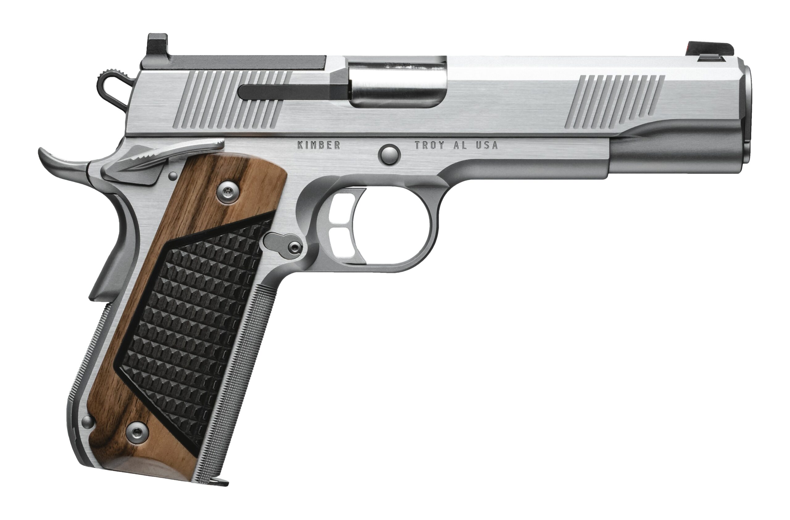 Stainless 45 ACP 5" OR SS/Wood G10 7rd