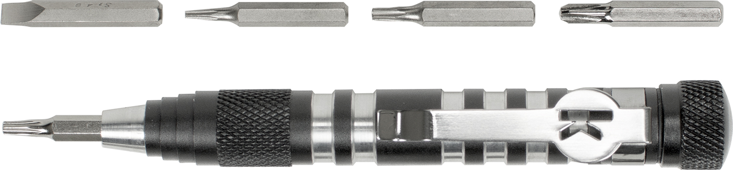 Kershaw TXTOOL TX  Aluminum 4.80" Long Aluminum Silver/Gray Aluminum Handle