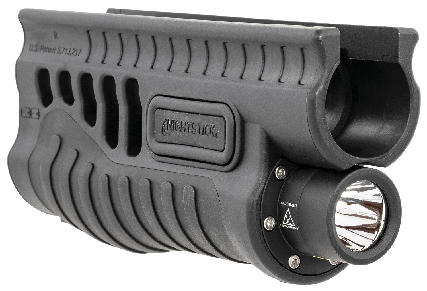 Nightstick SFL13GL Shotgun Forend Light  Black 1200 Lumens White LED Green Laser Remington 870/TAC-14