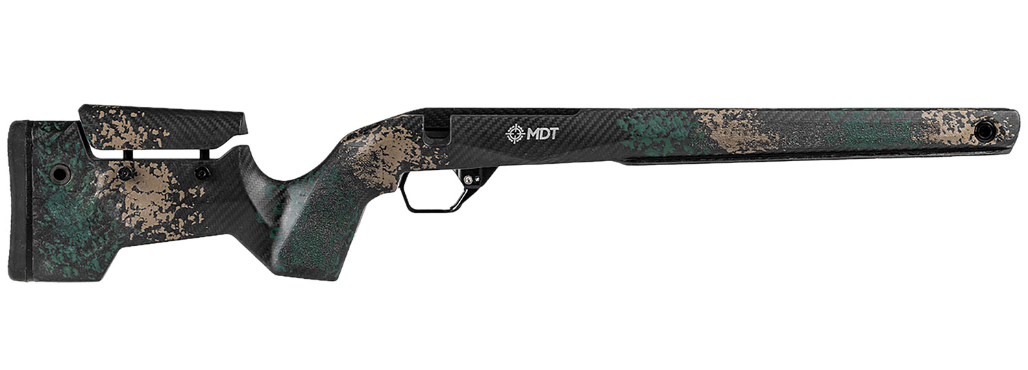 Mdt Sporting Goods Inc 114481HGF   Green/FDE Foam Filled Carbon Fiber Fits Remington 700