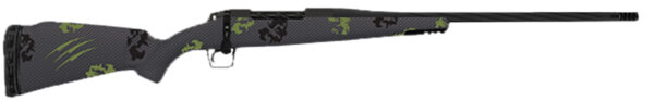 Fierce Firearms FRG300RUM26BF Twisted Rage 300 RUM 26" Armour Lube Black Steel Threaded Barrel, Drilled & Tapped Steel Receiver, LR Negative Comb Forest Camo Carbon Fiber Stock