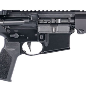 Geissele Automatics 08-518B Super Duty Mod 1 300 Blackout 8" Black Threaded Barrel, Black Aluminum Receiver w/Picatinny Rail, Synthetic SB Tactical SBA3 Brace, Black A17 Grip