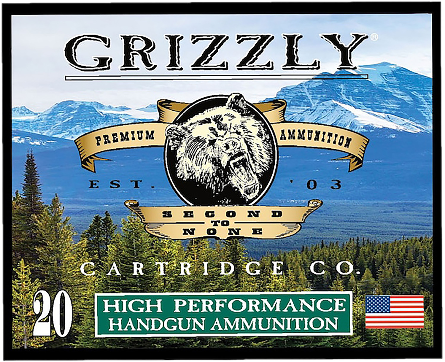 Grizzly Ammo GC38SP9   38Special 148gr Full Metal Jacket Flat Point 20 Per Box/10 Case
