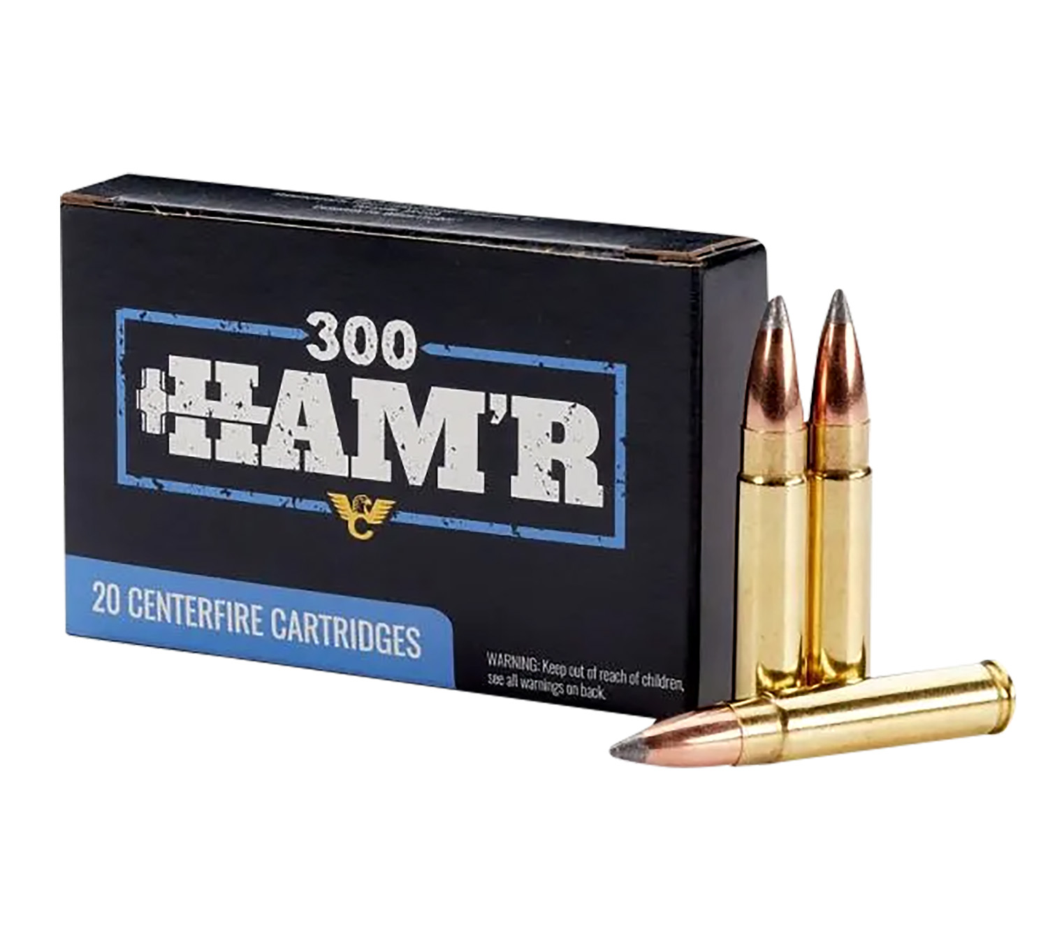 Wilson Combat A300HMR150BTSP   300HAM'R 150gr Speer Boat Tail Soft Point 20 Per Box/10 Case