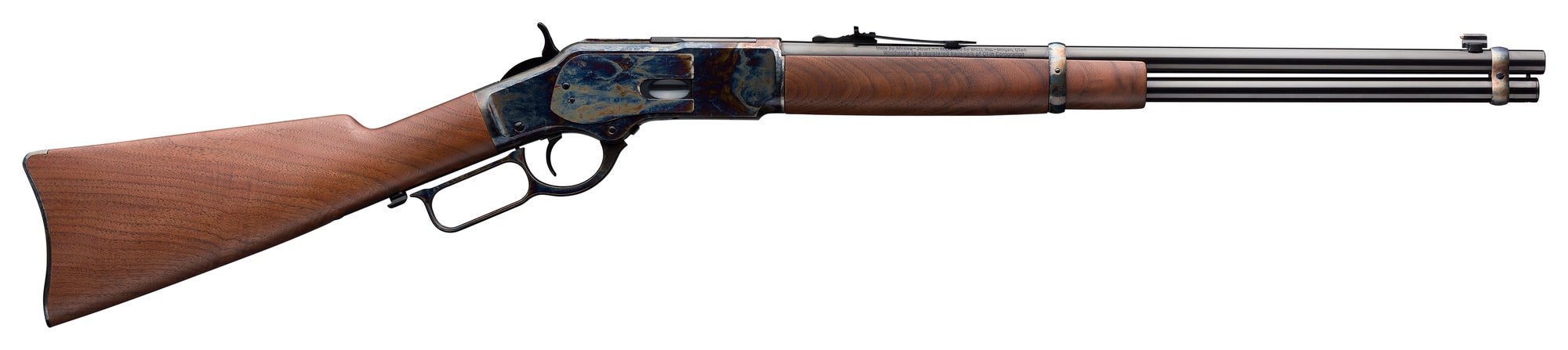 Winchester Wra M73 Compact Carbon HG CH .45 Colt Lever-Action Rifle, 20″ Barrel, 10 Rounds