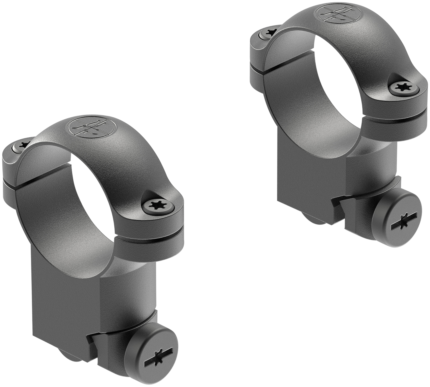 Leupold 49952 Ringmounts  Matte Black Ruger M77  1" High