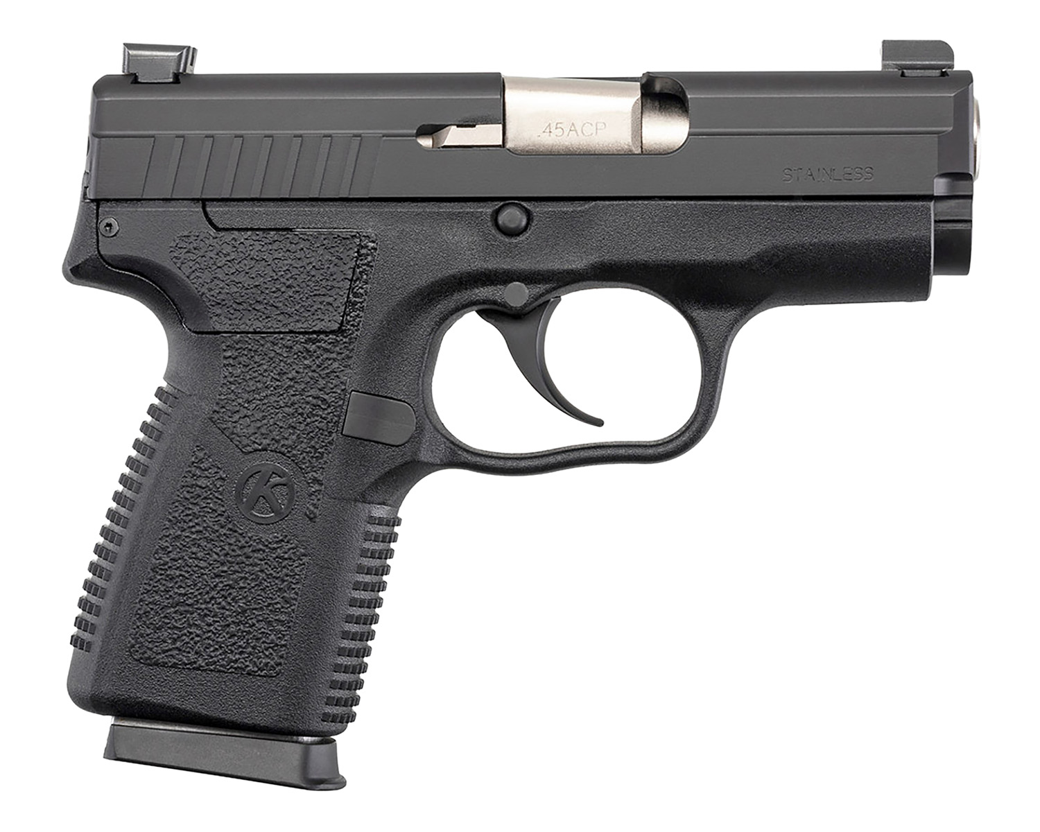 Kahr Arms PM4544N PM  45 ACP Caliber 3.20" Stainless Barrel 5+1/6+1, Black, TruGlo Night Sights