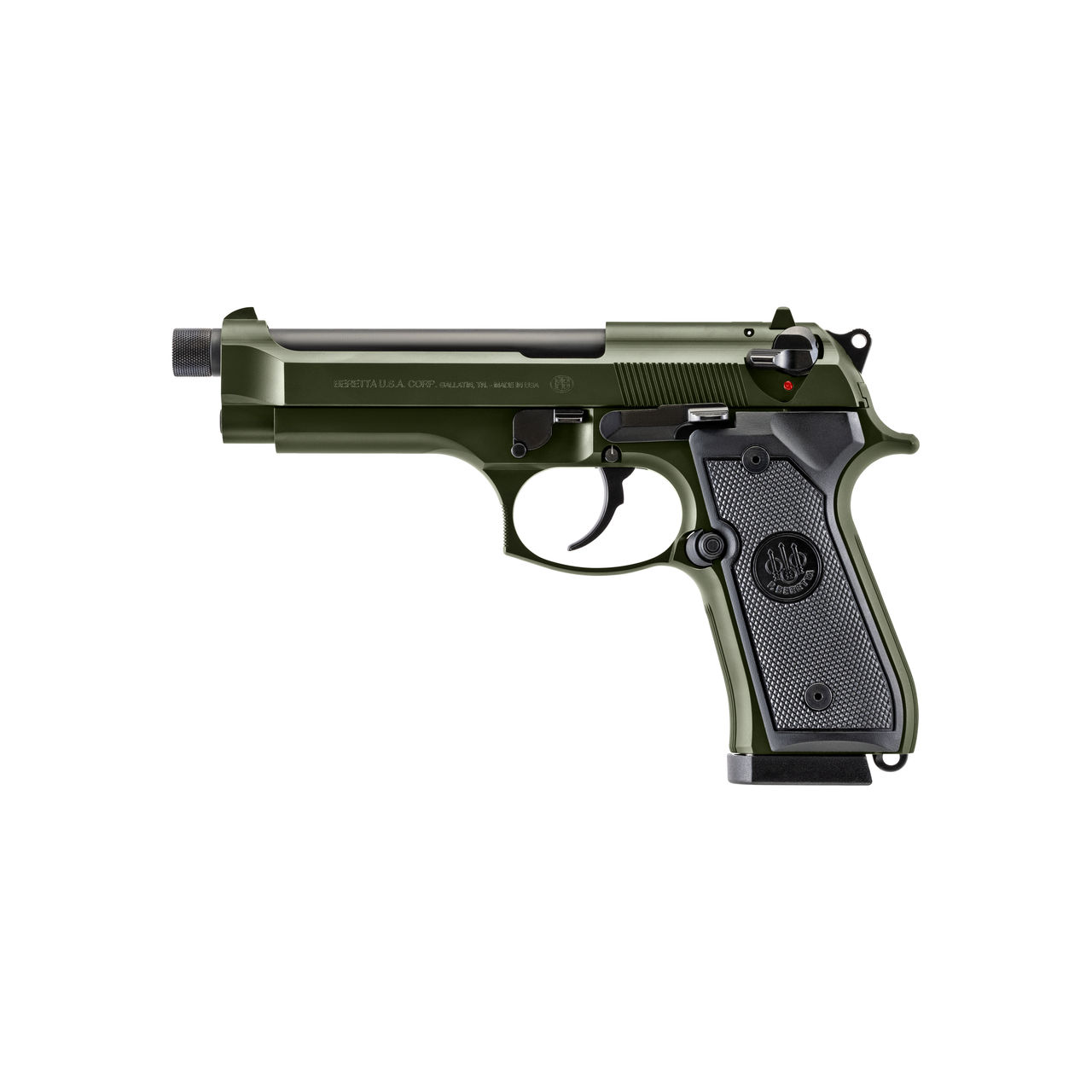 BERETTA 92FS 9MM OD GREEN 5.1" 10+1