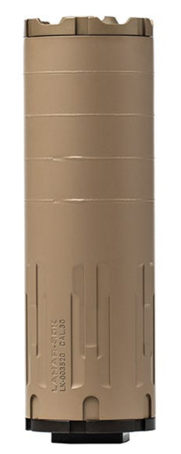 AERO SUPPRESSOR LAHAR 30K 5/8-24 FDE
