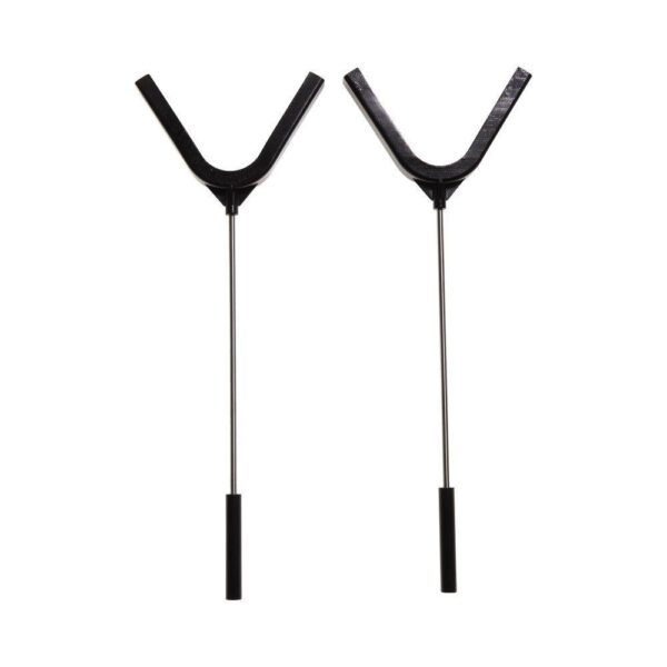 Allen EZ-Aim Clay Target Holder Holds 4.5" Clay Targets 2-Pack - Black