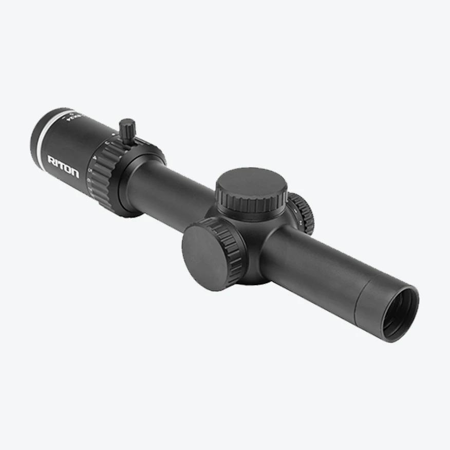 REFURBISHED Riton Rifle Scope X3 Series Tactix 1-8x24IR - Black