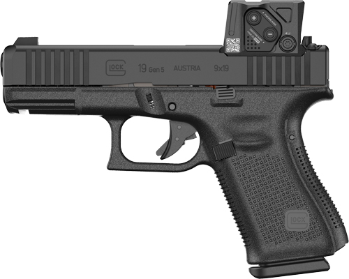 GLOCK 19 MOS8 9MM GEN5 FS 15RD - AIMPOINT COA BLACK