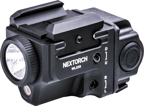 NEXTORCH WL22G COMPACT WEAPON - MOUNTED LIGHT/GRN LASER 650LU