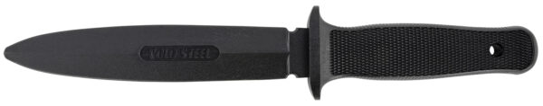 Cold Steel CS92R10D Peace Keeper I Rubber Trainer 7" Fixed Plain Blade Black Santoprene