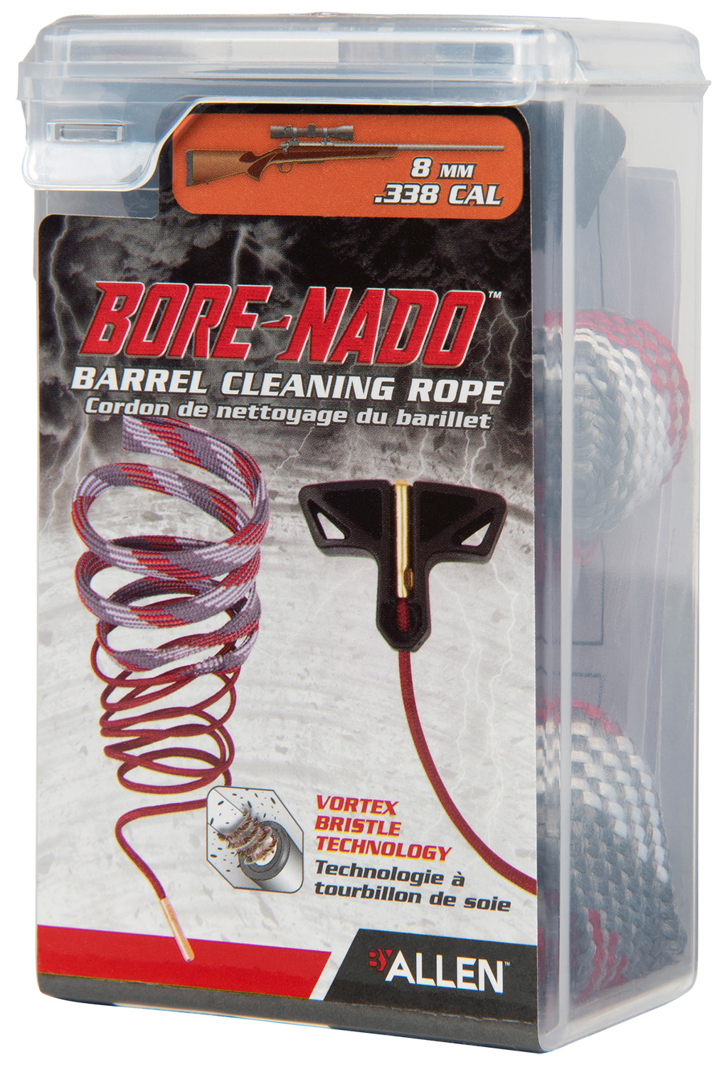 Bore-Nado 70723 Rifle Barrel Cleaning Rope  8mm/.338