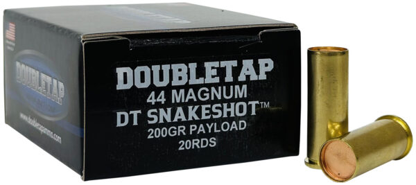 DoubleTap Ammunition 44MSS2 Snake Shot  44Mag 200gr 20 Per Box/50 Case