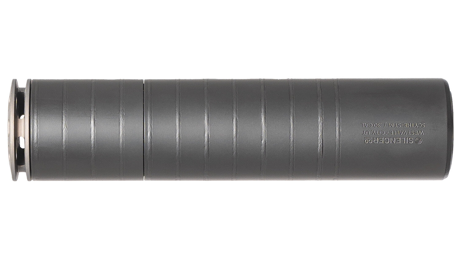 SilencerCo SU5421 STM Scythe .30 Cal 1.73" Black Stainless Steel 5/8"x24