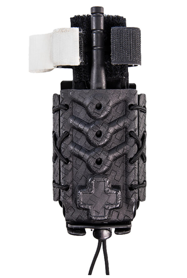 High Speed Gear 11TQK0BW Taco Tourniquet Black Basketweave Polymer
