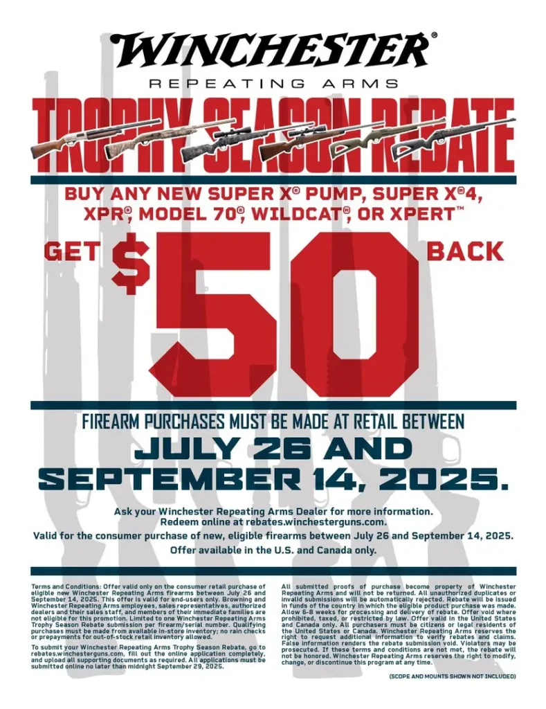 2025 winchester trophy season rebate jpg